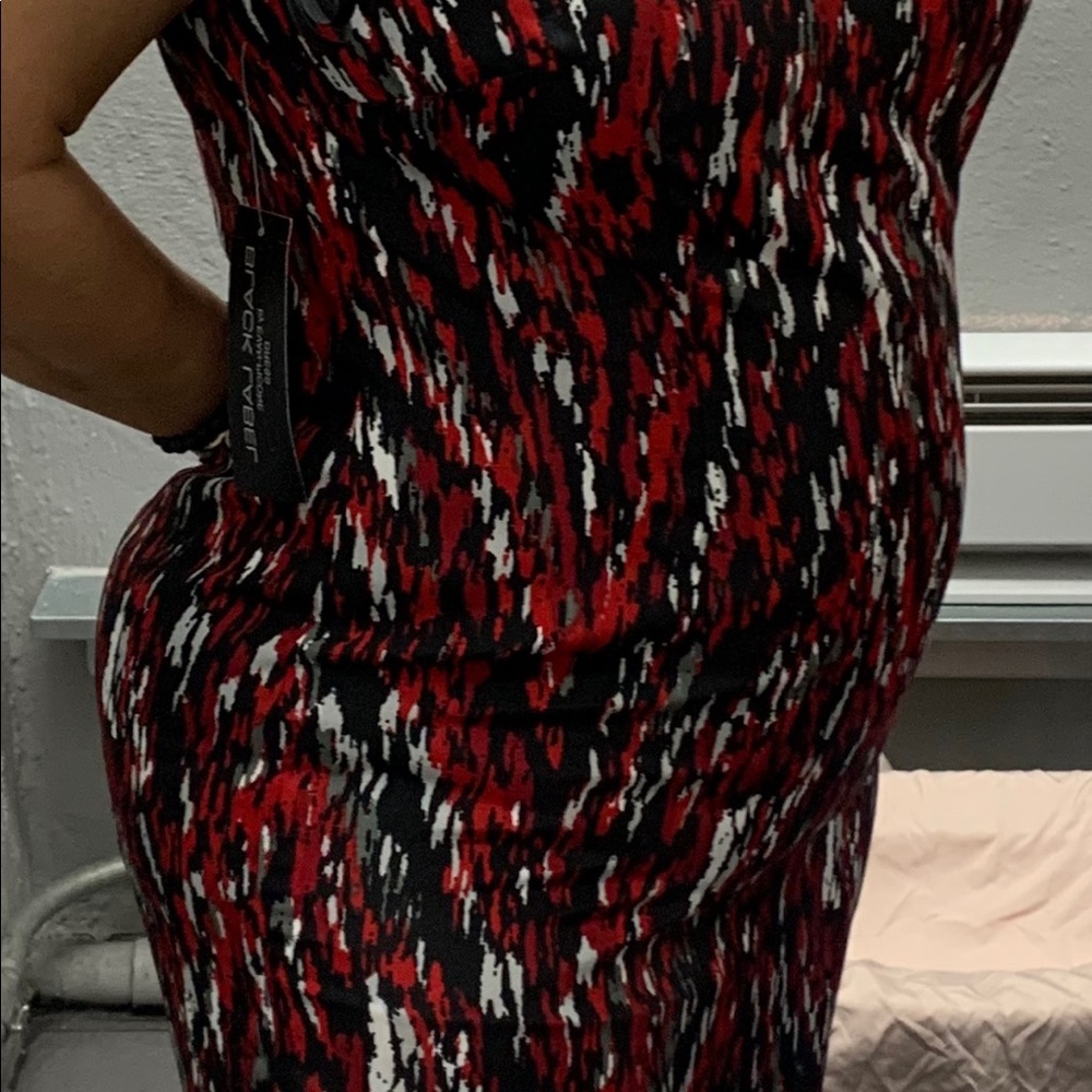 Black Label Summer Sleeveless Dress Sz 16 NWT